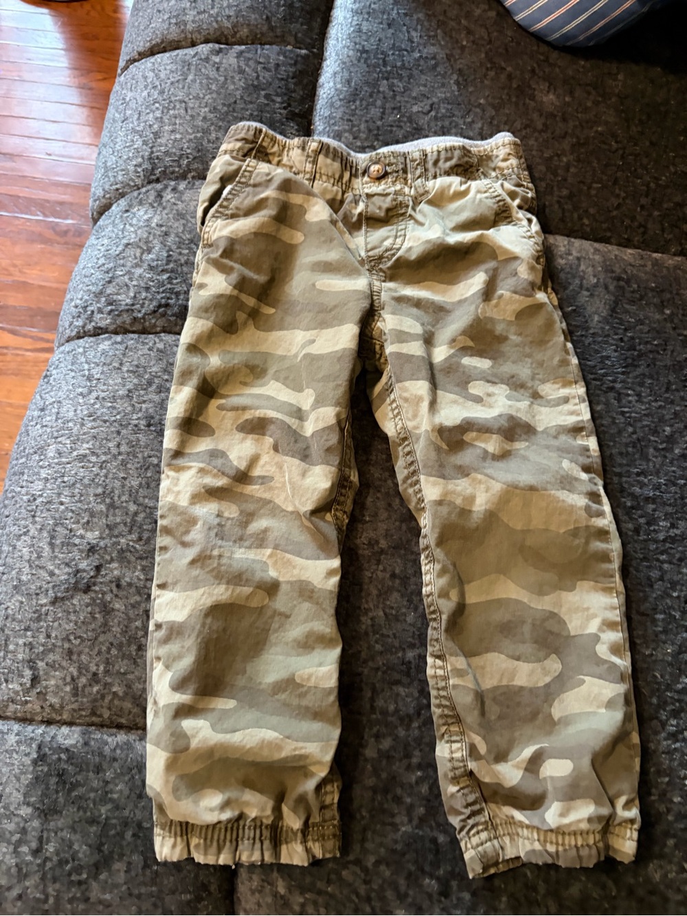 Carter's Boys' Camo Jogger Sweatpants in Khaki and Olive